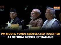 PM Modi, Bangladesh's Yunus Seen Seated Together At Official Dinner In Thailand | BIMSTEC Summit