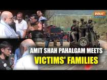 Pahalgam Attack: Amit Shah Pays Tributes To Victims In Srinagar, Assures Action