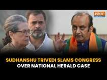 National Herald Scam: Sudhanshu Trivedi Attacks Congress Leaders Sonia And Rahul Gandhi