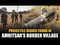 Debris From Projectile Discovered In Open Field Of Border Village In Punjab's Amritsar District