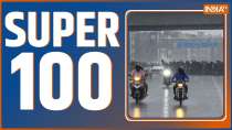 Super 100: Rain lashes NCR after IMD's red alert, car submerged on Minto Road