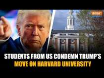 Students From US Condemn Trump's Move On Harvard University