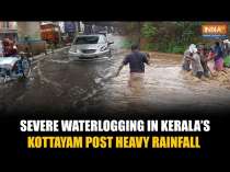 Kerala: Severe Waterlogging Hits Kottayam After Heavy Rain And Windstorm