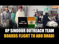 Operation Sindoor Team Led By Shiv Sena MP Shrikant Shinde Departs For Abu Dhabi Soon