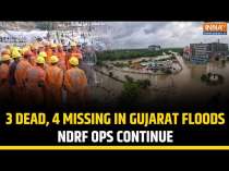 Gujarat Floods: 3 Dead, 4 Missing After 9 Swept Away in Botad; NDRF Search Underway