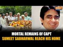 Ahmedabad Crash: Capt Sumeet Sabharwal's Mortal Remains Reach Mumbai Home