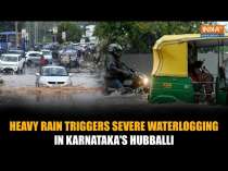 Karnataka: Hubballi Witnesses Severe Waterlogging After Heavy Rainfall