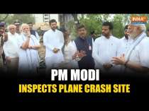 Ahmedabad Air India Plane Crash: PM Modi Inspects The Site Where AI171 Crashed
