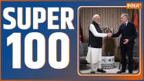 Super 100: PM Modi participated in G-7 summit in Canada...Modi met Canadian PM Mark Carney
