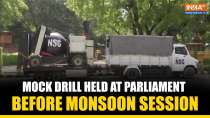 Parliament Monsoon Session: Parliament Prepares for Monsoon Session with Safety Drill