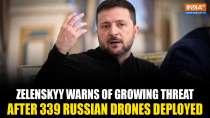 Zelenskyy Reports Overnight Strike with 339 Russian Shahed Drones Amid Rising Tensions