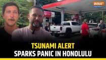 Honolulu Roads Jammed, Gas Stations Crowded Amid Tsunami Warning
