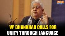 Jagdeep Dhankhar Calls for Linguistic Harmony in India Amid Language Row