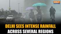 Delhi Rains: Heavy Showers Hit National Capital, Offer Respite from Intense Heat