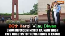 Rajnath Singh on Kargil Vijay Diwas: Union Defence Minister pays tributes to the warriors