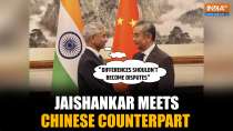 Jaishankar tells Chinese Counterpart, 'Differences Must Not Become Disputes'
