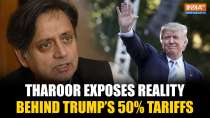 Shashi Tharoor Slams Trump's 50% Tariffs on India, Exposes The Reality Behind It!