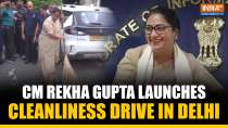Delhi CM Rekha Gupta Leads 'Delhi Ko Kude Se Azaadi' Cleanliness Drive