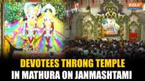 Janmashtami 2025: Devotees Flock to Mathura's Shri Krishna Janmabhoomi Temple