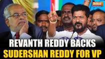 Telangana CM Revanth Reddy Backs B Sudershan Reddy for VP Post