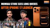 iPhone 17 Hits India: Long Queue Forms Outside Apple Store In Mumbai