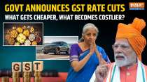 After PM Modi's Announcement, GST Council Announces New Slabs: What Gets Cheaper, What Gets Costlier?