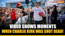 Video Captures Exact Moment When Charlie Kirk Was Shot Dead At Utah College