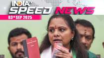 Speed News: K Kavitha resigns as MLC after suspension from BRS | 03 Sep