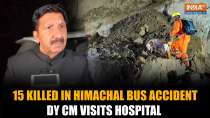 Himachal Deputy CM Mukesh Agnihotri Visits Bilaspur AIIMS After Bus Tragedy Kills 15 People