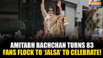 Amitabh Bachchan Celebrates 83rd Birthday as Fans Flock to 'Jalsa' for a Glimpse