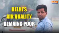 Delhi Air Quality Remains Poor Near India Gate and ITO Today