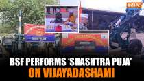 BSF Honours Weapons Used During Operation Sindoor with 'Shastra Puja' on Vijayadashami