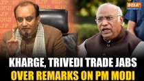 Kharge calls PM Modi 'Jhuthon ke Sardar' ; BJP's Sudhanshu Trivedi terms Congress 'certified liars'