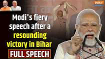 Bihar Assembly Elections : Contested 243, won 200+, listen to PM Modi's powerful speech
