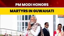 PM Modi Visits Swahid Smarak Kshetra in Guwahati to Remember and Honor Fallen Heroes