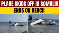 Somalia Plane Skids Off Runway, 55 Evacuated Safely After Landing on Beach
