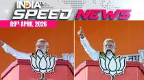 Speed News: PM Modi criticizes TMC on infiltration, announces six Bengal poll promises