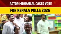 Kerala Assembly Polls 2026: Actor Mohanlal casts vote in Thiruvananthapuram polling station