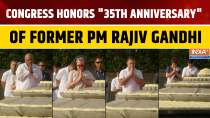 Former PM Rajiv Gandhi's 35th Death Anniversary: Sonia, Rahul & Priyanka Gandhi Pay Tribute
