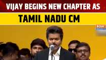 Tamil Nadu CM Oath Ceremony : TVK Chief Vijay Takes Oath as Tamil Nadu Chief Minister
