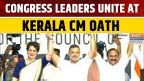 Kerala CM VD Satheesan Oath: Congress Leaders Show Unity With Hand-In-Hand Gesture in Trivandrum