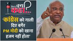 INC President Mallikarjun Kharge said BJP is 'Chor', He also comment on pm modi
