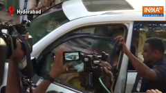 Assembly Elections 2023: BRS MLC K Kavitha casts her vote at a polling booth in Hyderabad