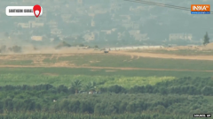 Israel Hamas War: Israeli Armoured Vehicles Seen in The Israel-Gaza Border Area| Israel Army