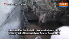 UP: Unidentified four-feet ditch near Hindan Air Base in Ghaziabad raises concern