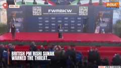 Migration could overwhelm countries, warns Britain's Sunak in Rome speech I India TV News