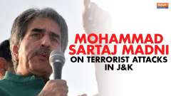 JKPDP&rsquo;s  Sartaj Madni: &ldquo;Incidents have increased after Article 370 revoked&hellip;&rdquo; | India Tv News