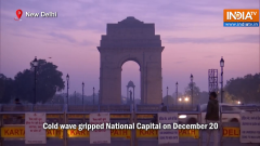 Delhi: Cold wave continues to grip National Capital, temperature drops down to 7 degrees Celsius