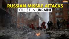 Russia- Ukraine War: People take cover as Russia fires missiles at Kyiv 