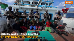 Indian Navy's INS Sumitra rescues 19 Pakistan sailors kidnapped by Somali pirates